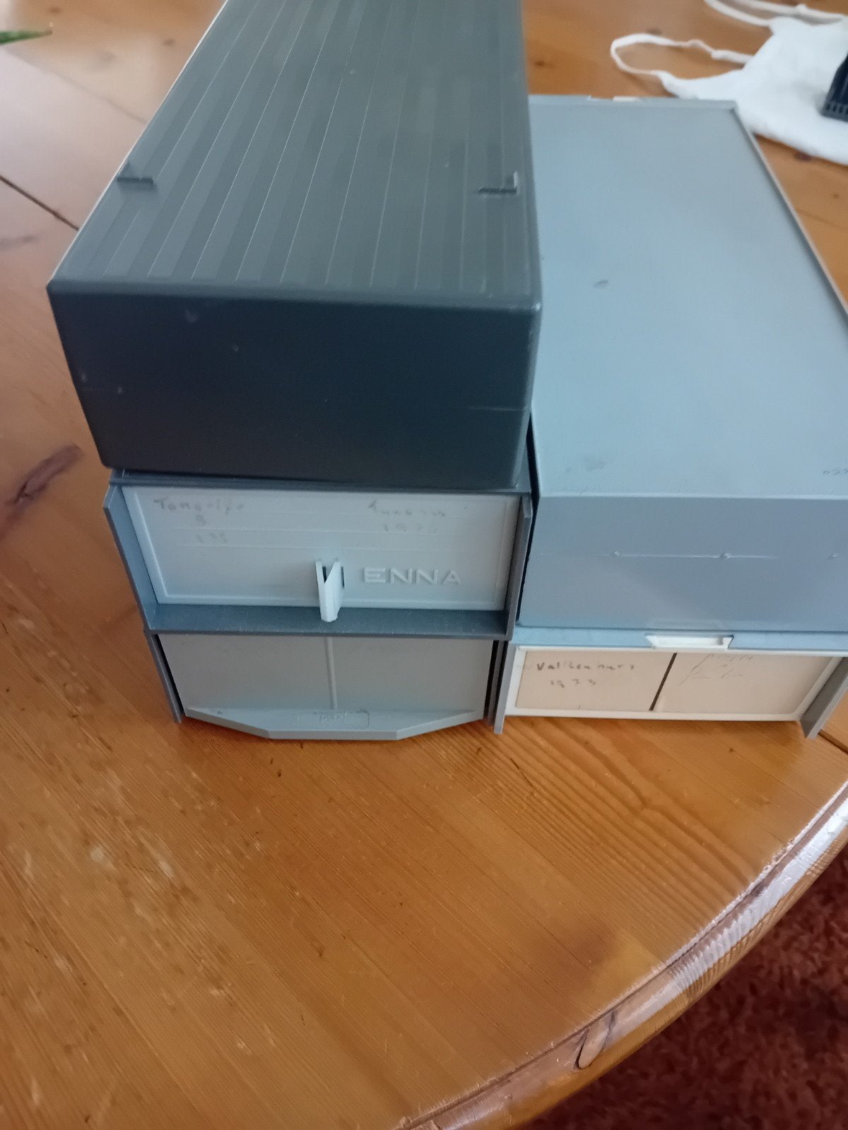 5 dia dozen met sleden en raampjes, Audio, Tv en Foto, Diaprojectors, Ophalen