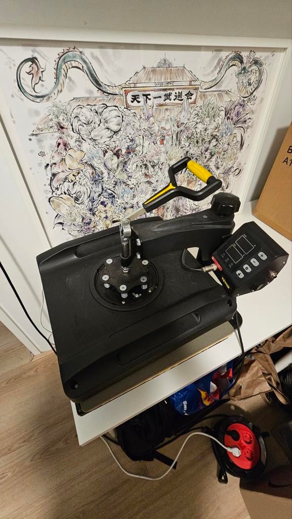 Vevor Hittepers Machine 38 x 38 en 5 in 1, Geschikt voor stof, Gereedschap of Toebehoren, Zo goed als nieuw, Overige merken