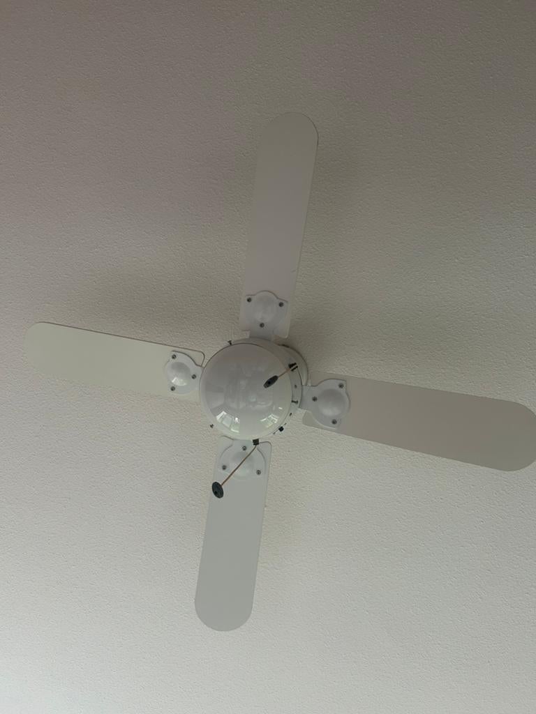 Ventilatorlamp wit SMC, Ophalen, Zo goed als nieuw