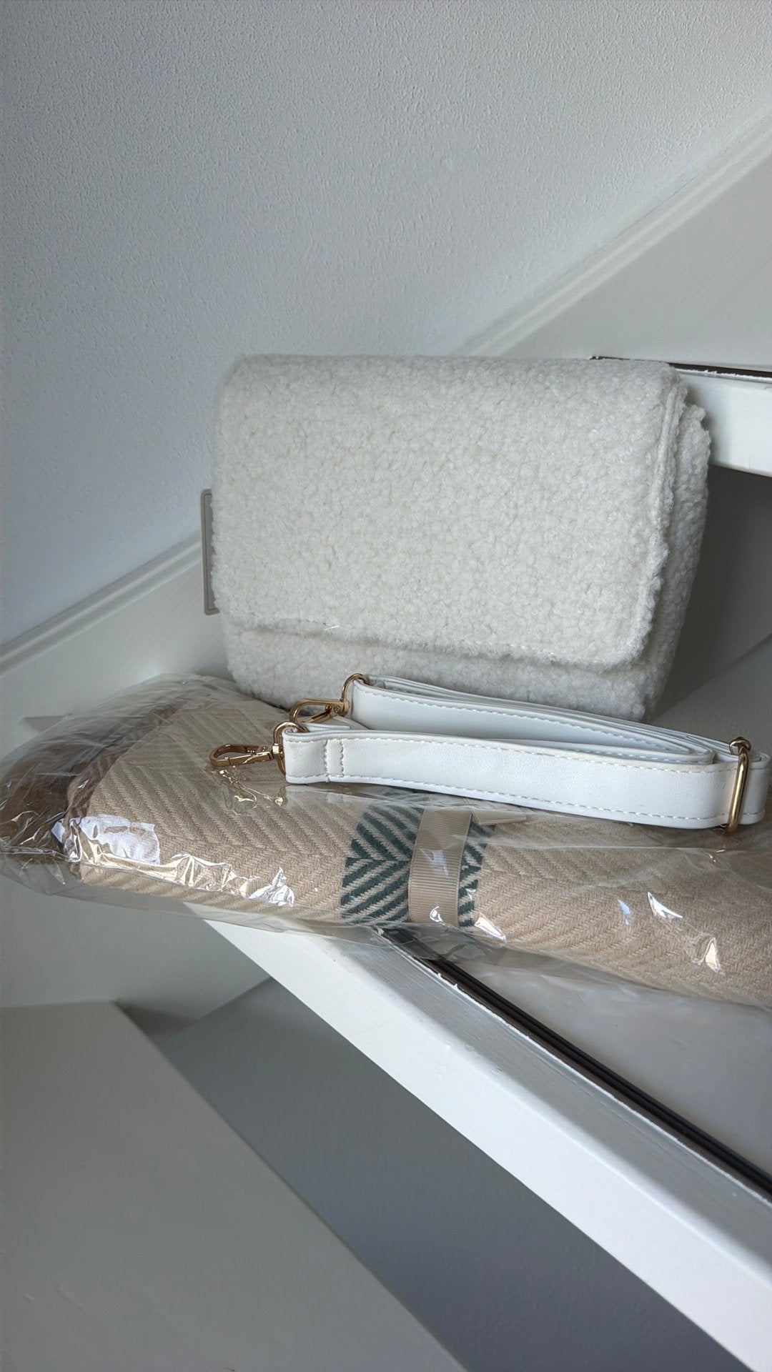 Set van tasje met mooie sjaal, Ophalen of Verzenden, Nieuw