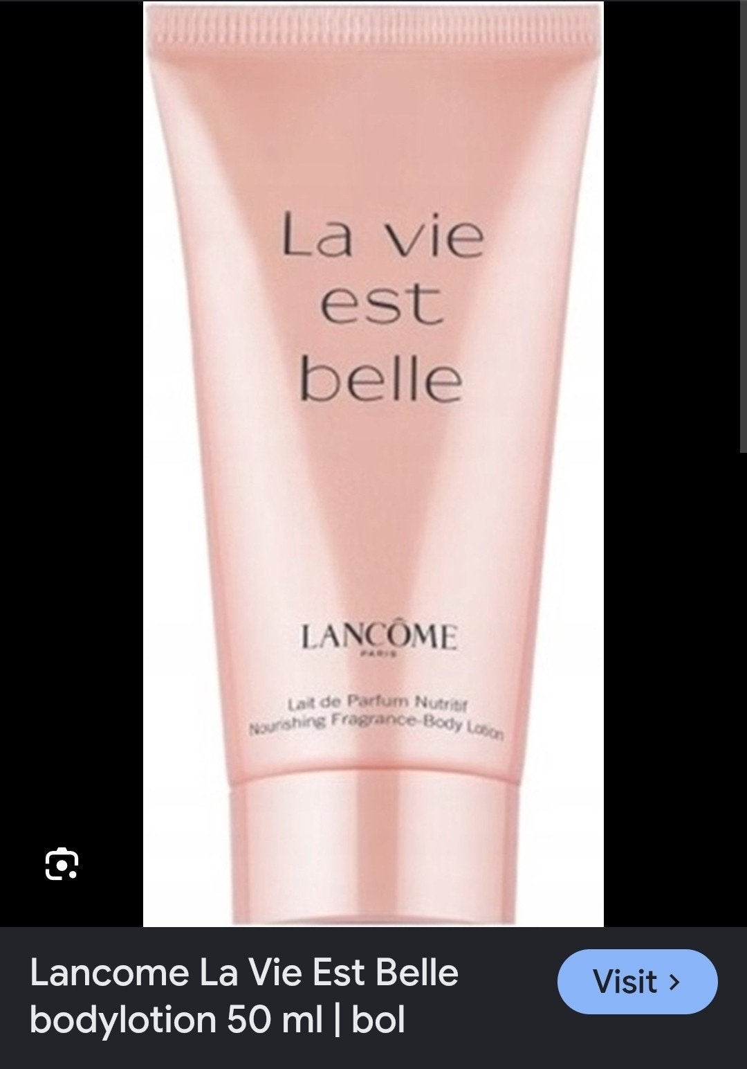 Lancôme La Vie Est Belle Bodylotion 50ml, Ophalen of Verzenden, Gebruikt, Bodylotion, Crème of Olie