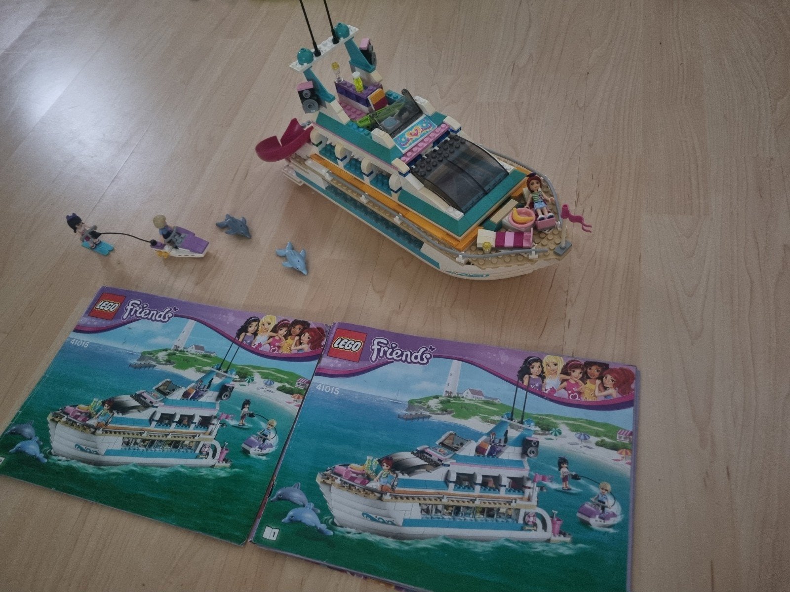 Lego friends 41015 dolphin cruiser, Kinderen en Baby's, Speelgoed | Duplo en Lego, Gebruikt, Lego, Friends, Ophalen of Verzenden