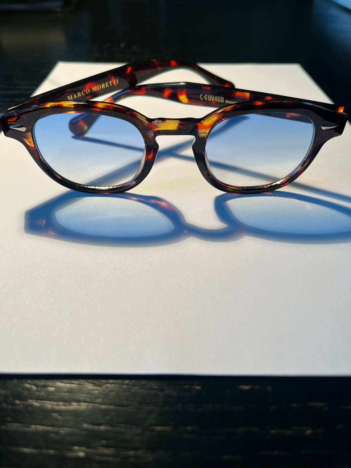 Marco Moretti heren zonnebril, Sieraden, Tassen en Uiterlijk, Zonnebrillen en Brillen | Heren, Ophalen of Verzenden, Nieuw, Blauw