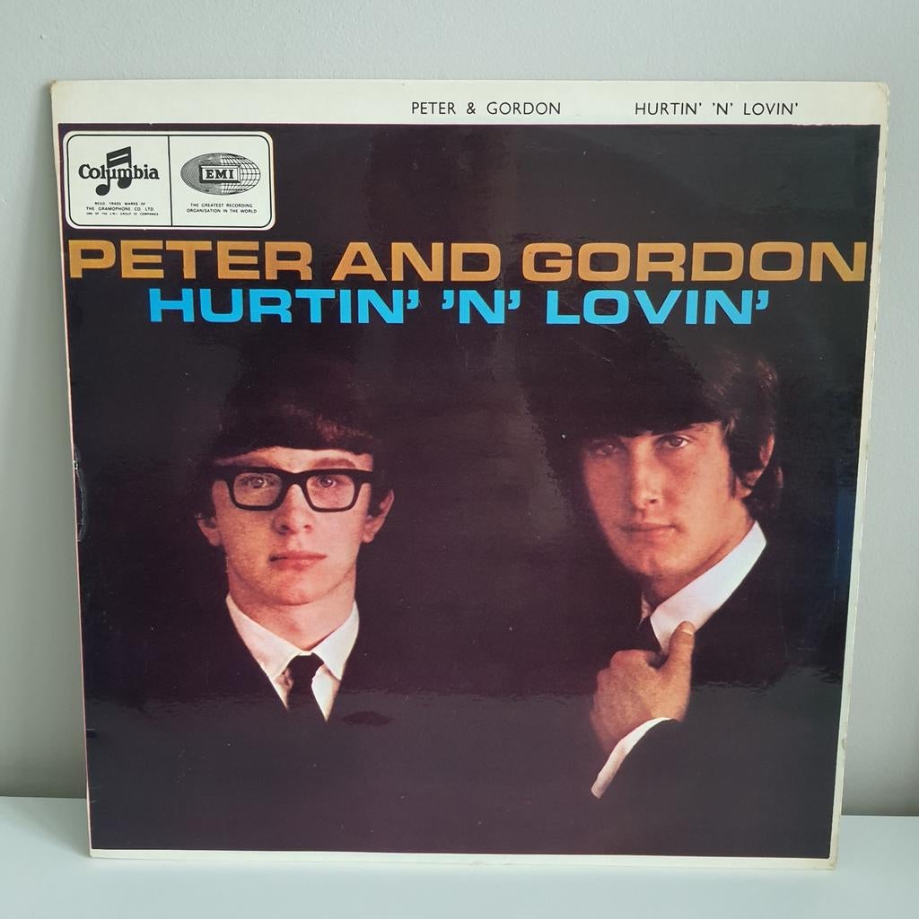 LP Peter & Gordon - Hurtin' 'n' Lovin' -1965 - Nieuw Zeeland, Gebruikt, 12 inch, 1960 - 1969, Inclusief binnenhoes