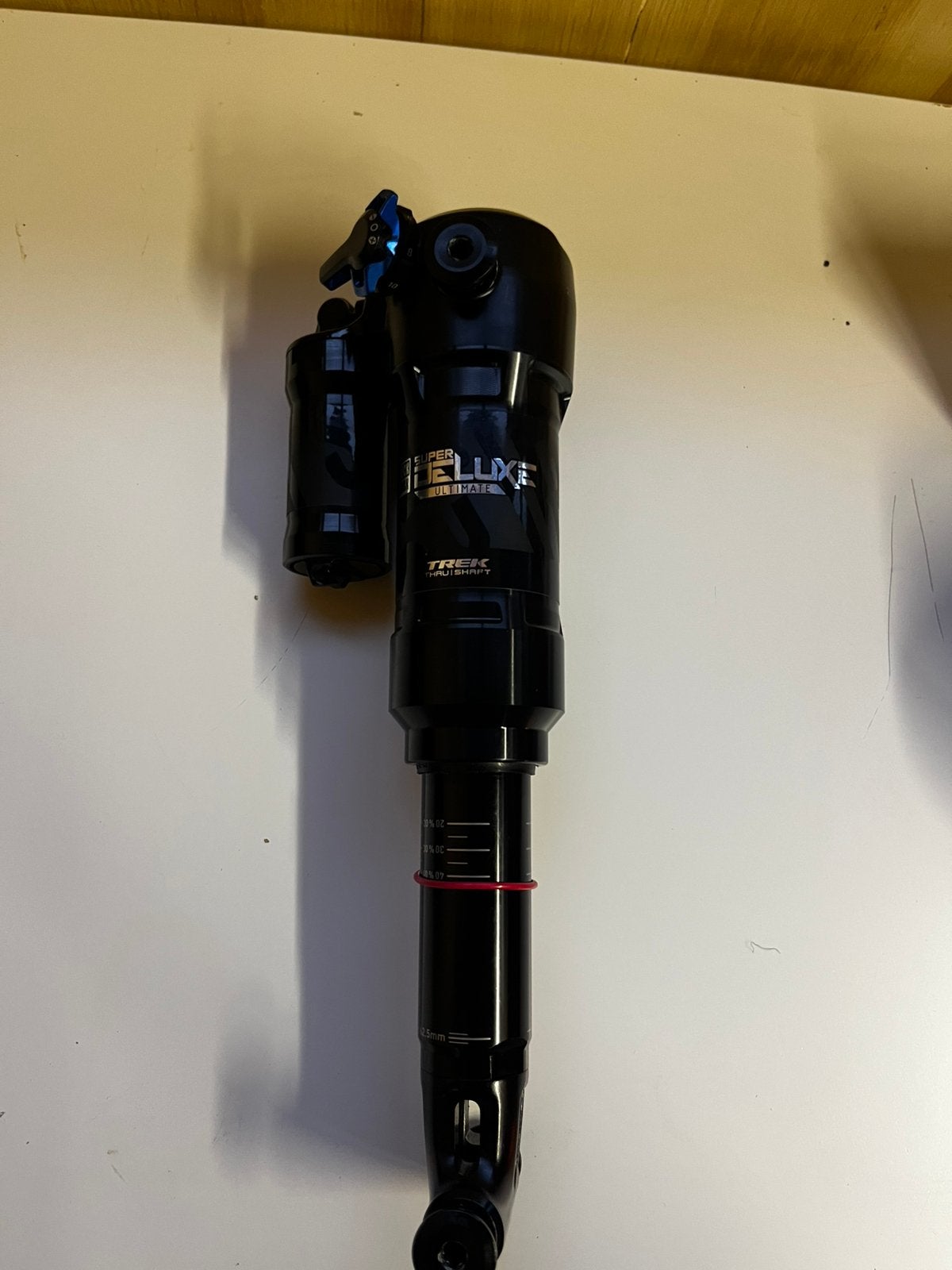 Rockshox super deluxe ultimate 230x62,5 trunnion, Fietsen en Brommers, Ophalen of Verzenden, Zo goed als nieuw, Mountainbike