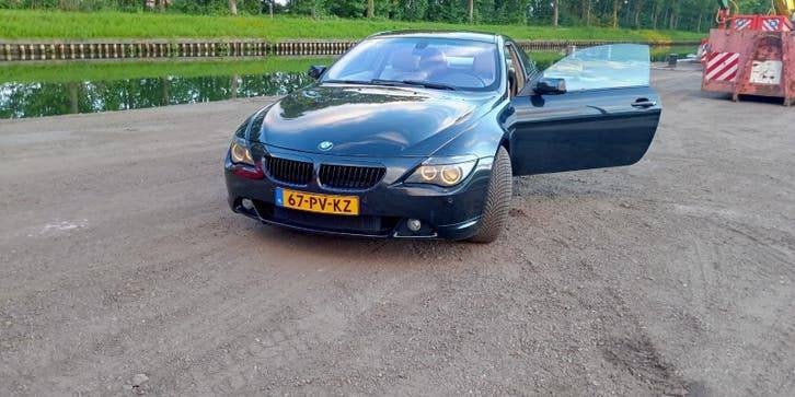 BMW 6-Serie 4.4 CI 645 Coupe AUT 2004 Zwart, Auto's, Automaat, Achterwielaandrijving, 1595 kg, 4 stoelen