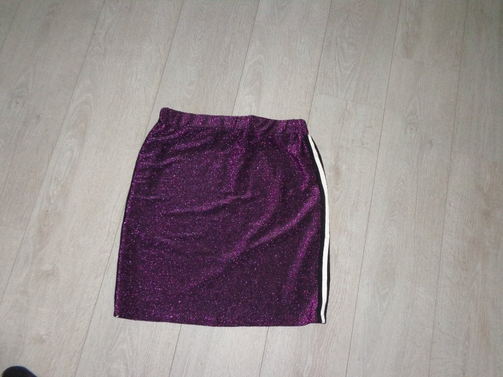 paars glitter rokje van Sisterpoint, maat M, Maat 38/40 (M), Paars, Ophalen of Verzenden, Zo goed als nieuw