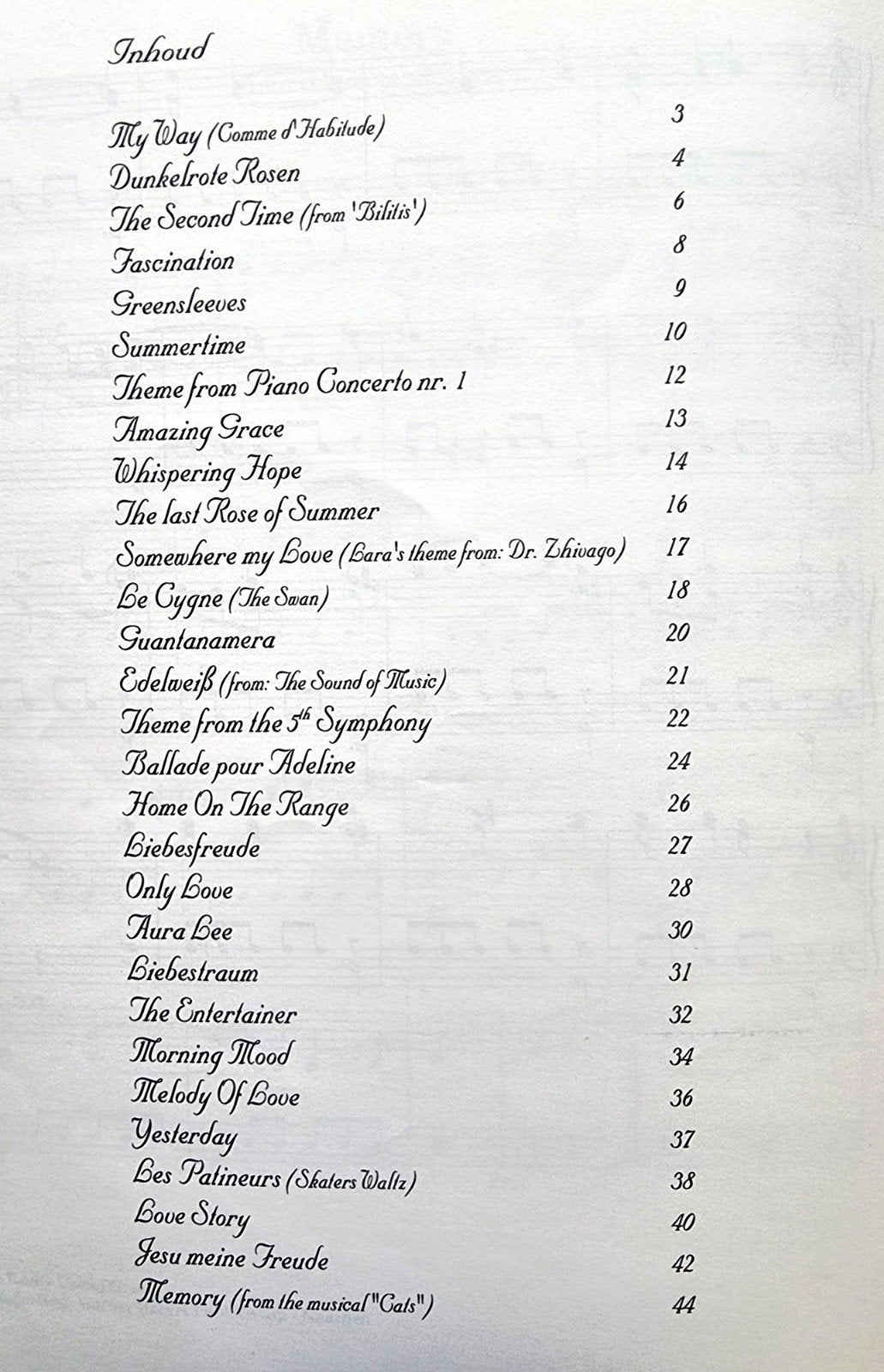 Easy Listening Piano Souvenirs 1 - Dick Martens P62, Verzenden, Zo goed als nieuw, Thema, Piano