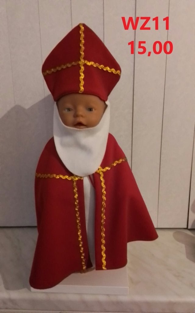 Poppenkleertjes baby born. Set sinterklaas. Opbrengst KiKa., Ophalen of Verzenden, Nieuw, Babypop