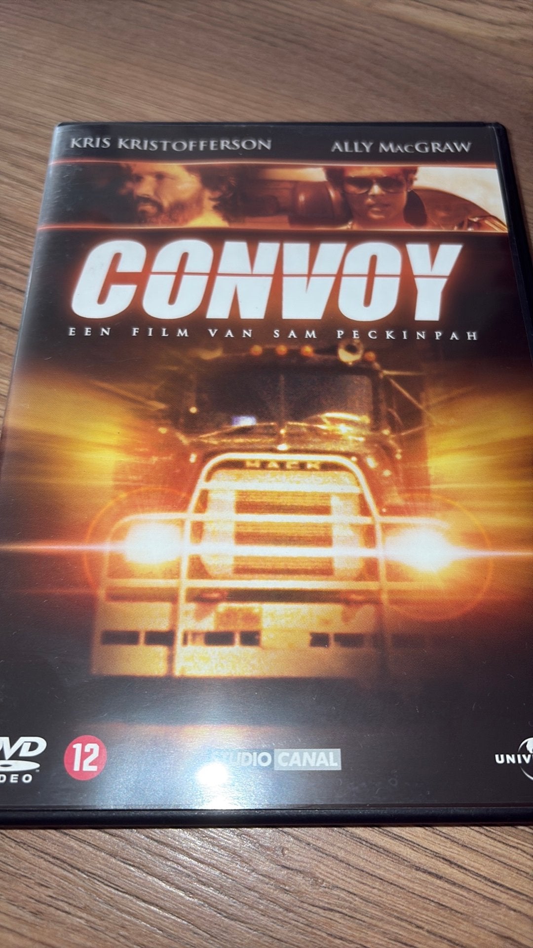Convoy van Sam Peckinpah met Kris Kristofferson., Vanaf 16 jaar, Ophalen of Verzenden, Zo goed als nieuw, Actie en Avontuur