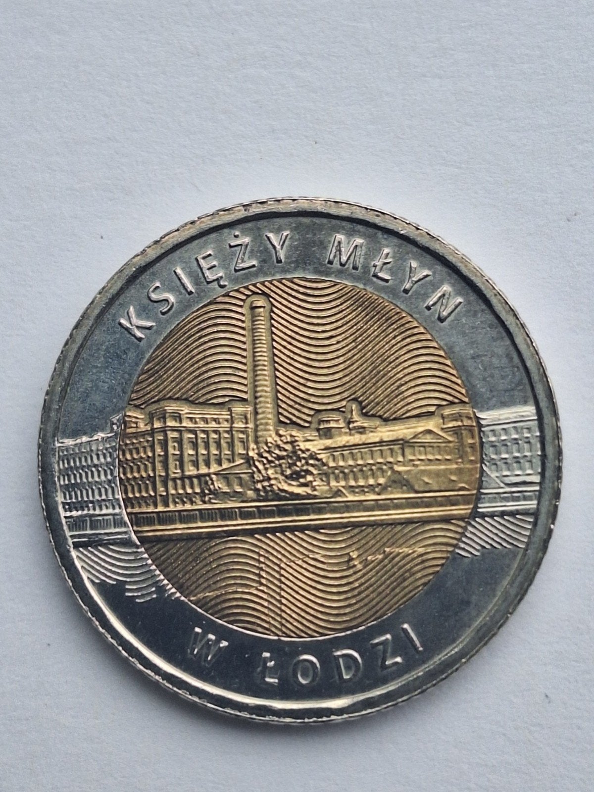 POLEN 5 zlotych 2016, ksiezy mlyn in Lodz, Ophalen of Verzenden, Overige waardes