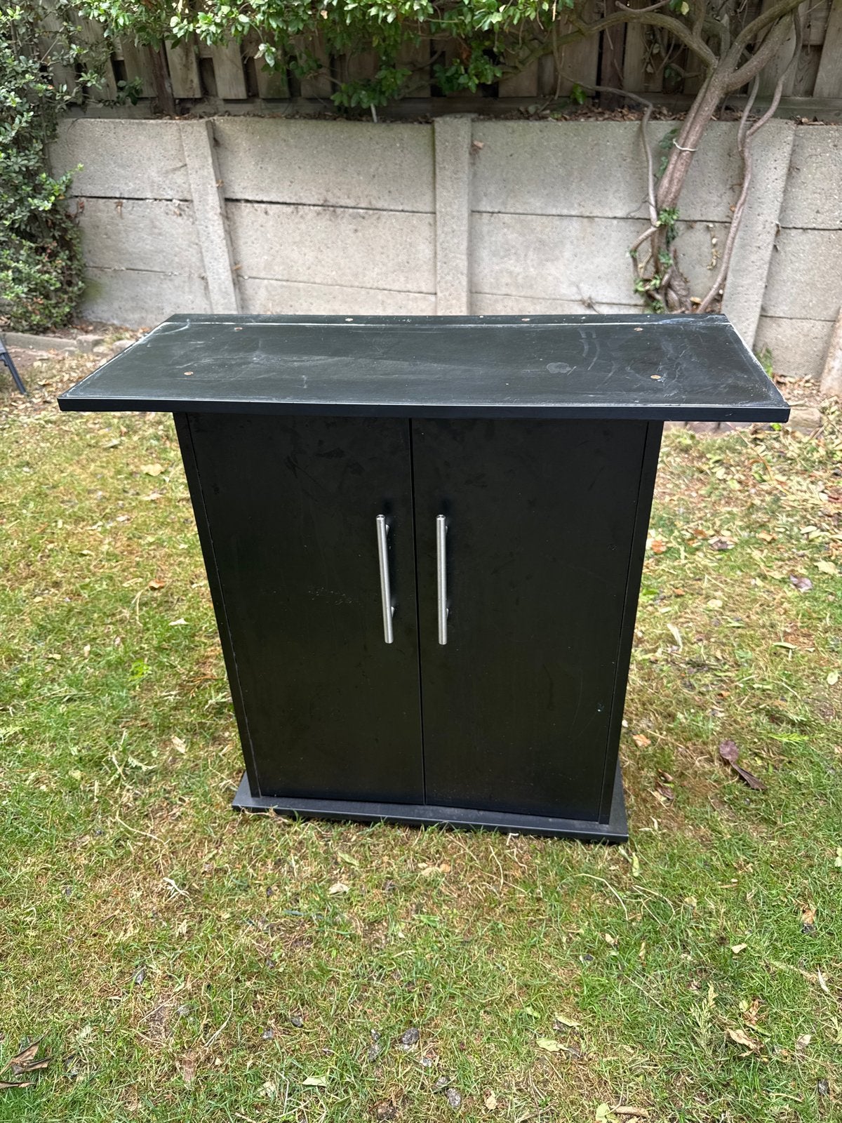 Aquarium stand, Ophalen, Leeg aquarium