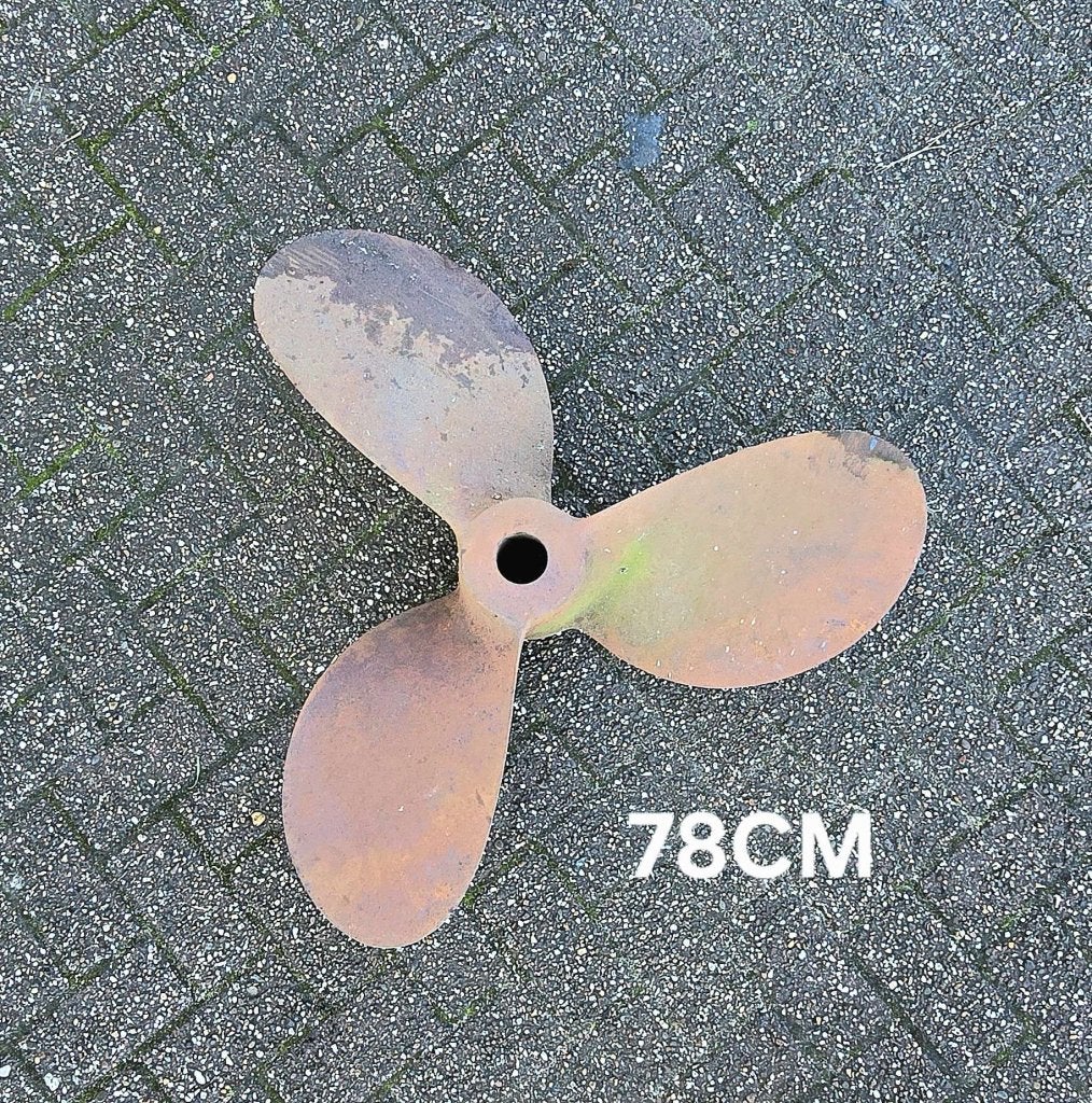 Scheepsschroef propellor van beroepsvaartuig staal, Niet ingevuld, Gebruikt, Overige typen, Niet ingevuld