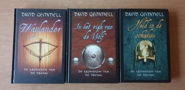 David Gemmell - 3x Waylander (HC), Boeken, Ophalen of Verzenden, Gelezen, David Gemmell
