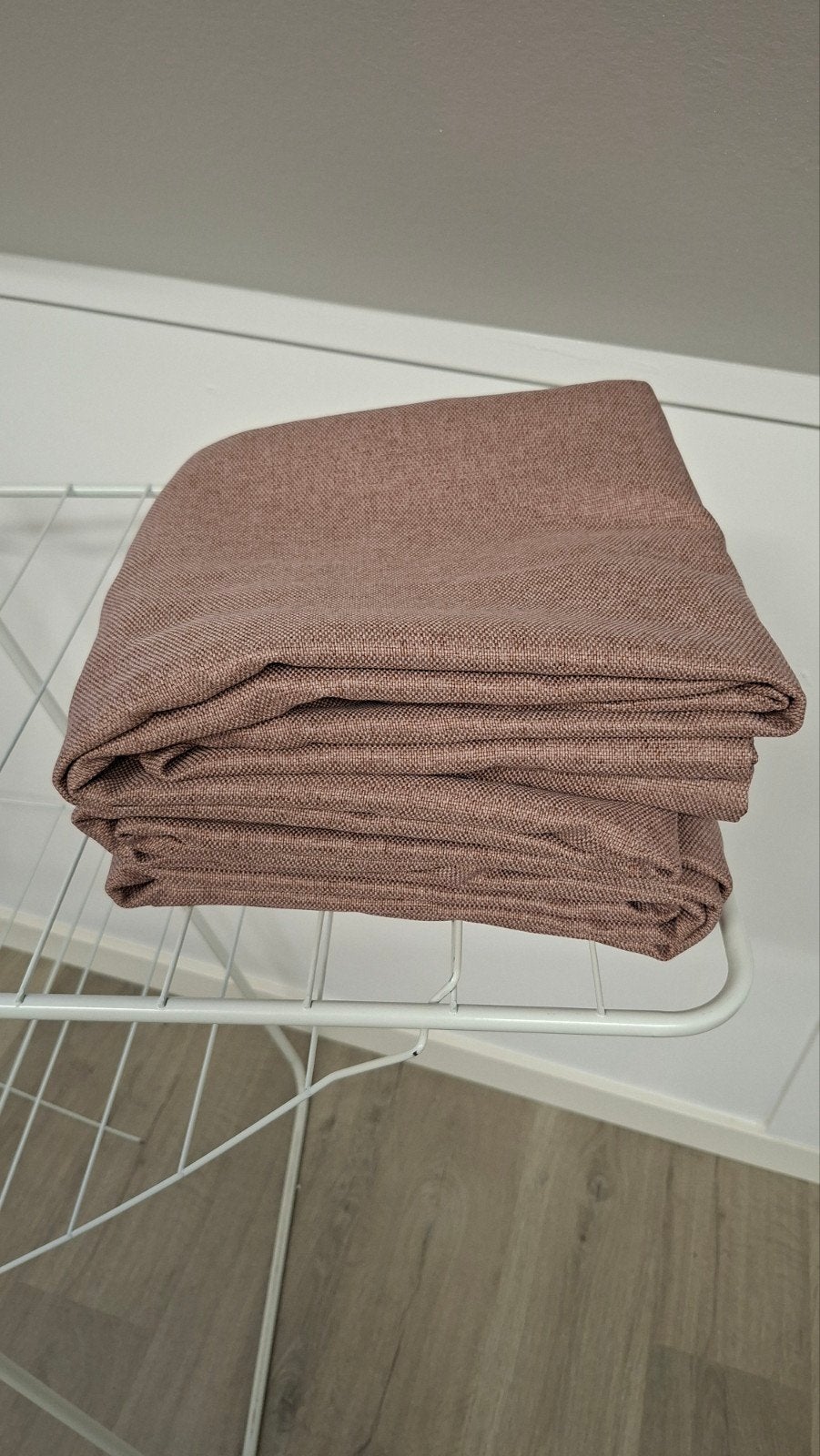 2x IKEA Annakajsa Gordijnen  met ophangstang, Gebruikt, Ophalen of Verzenden, IKEA, Gordijn