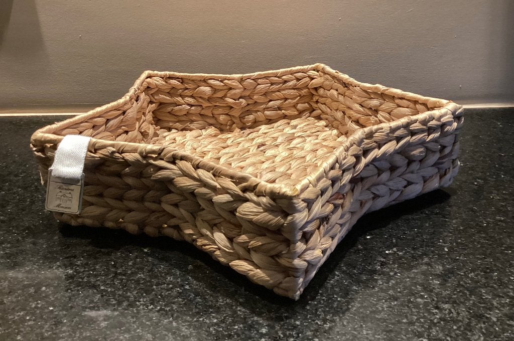 RIVIERA MAISON dienblad, Gevlochten, Natuurlijk materiaal, Ophalen of Verzenden, Zo goed als nieuw