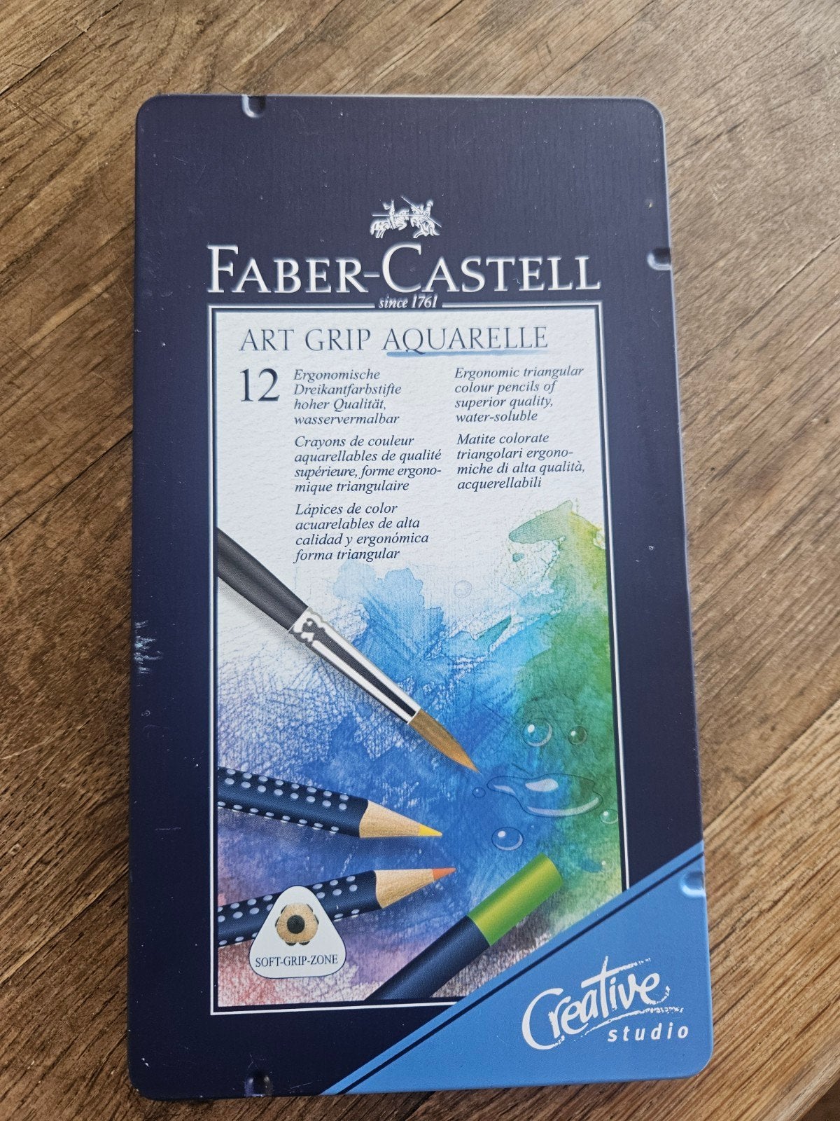 Faber-Castell Art Grip Aquarel potloden - 12 stuks, Ophalen of Verzenden, Zo goed als nieuw, Potlood of Stift