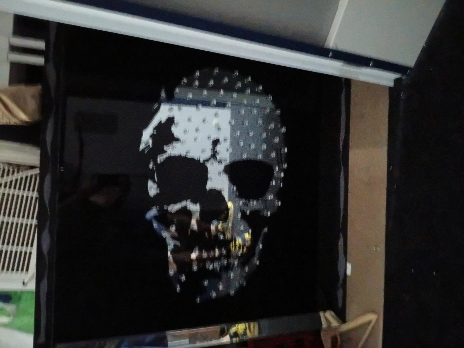 kare design mirror skull, Ophalen
