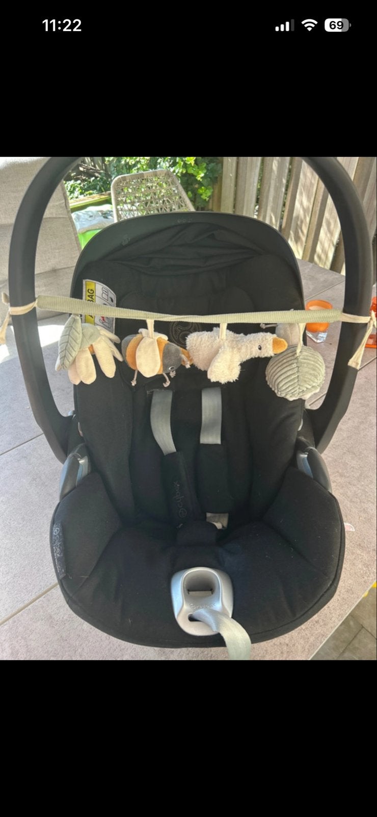 Cybex cloud i-size autostoel met spanner van little dutch., Overige merken, Autogordel, Zo goed als nieuw, 0 t/m 13 kg