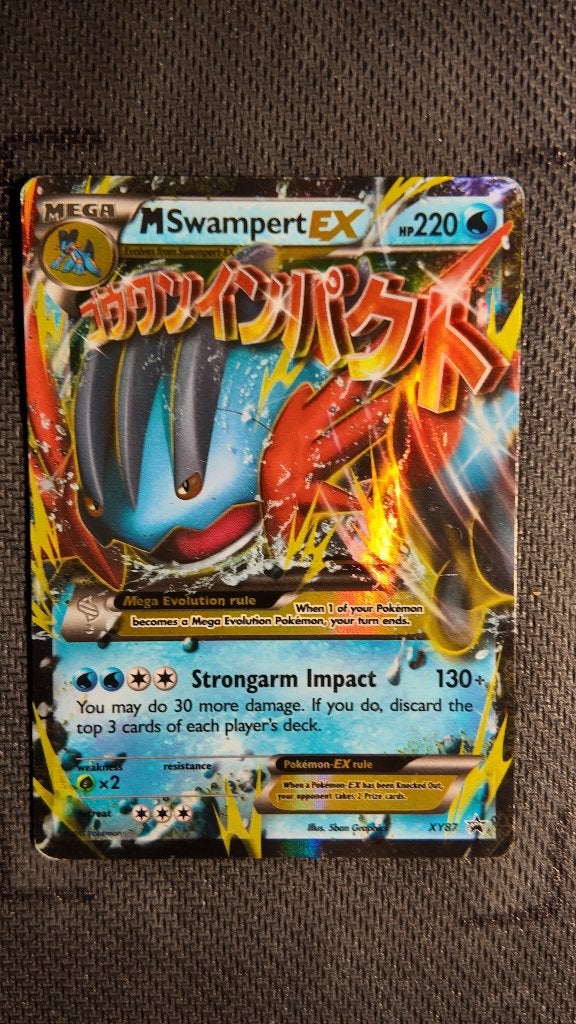 M Swampert-EX XY87 XY Black Star Promos | Pokemon kaart, Ophalen, Zo goed als nieuw, Losse kaart, Foil