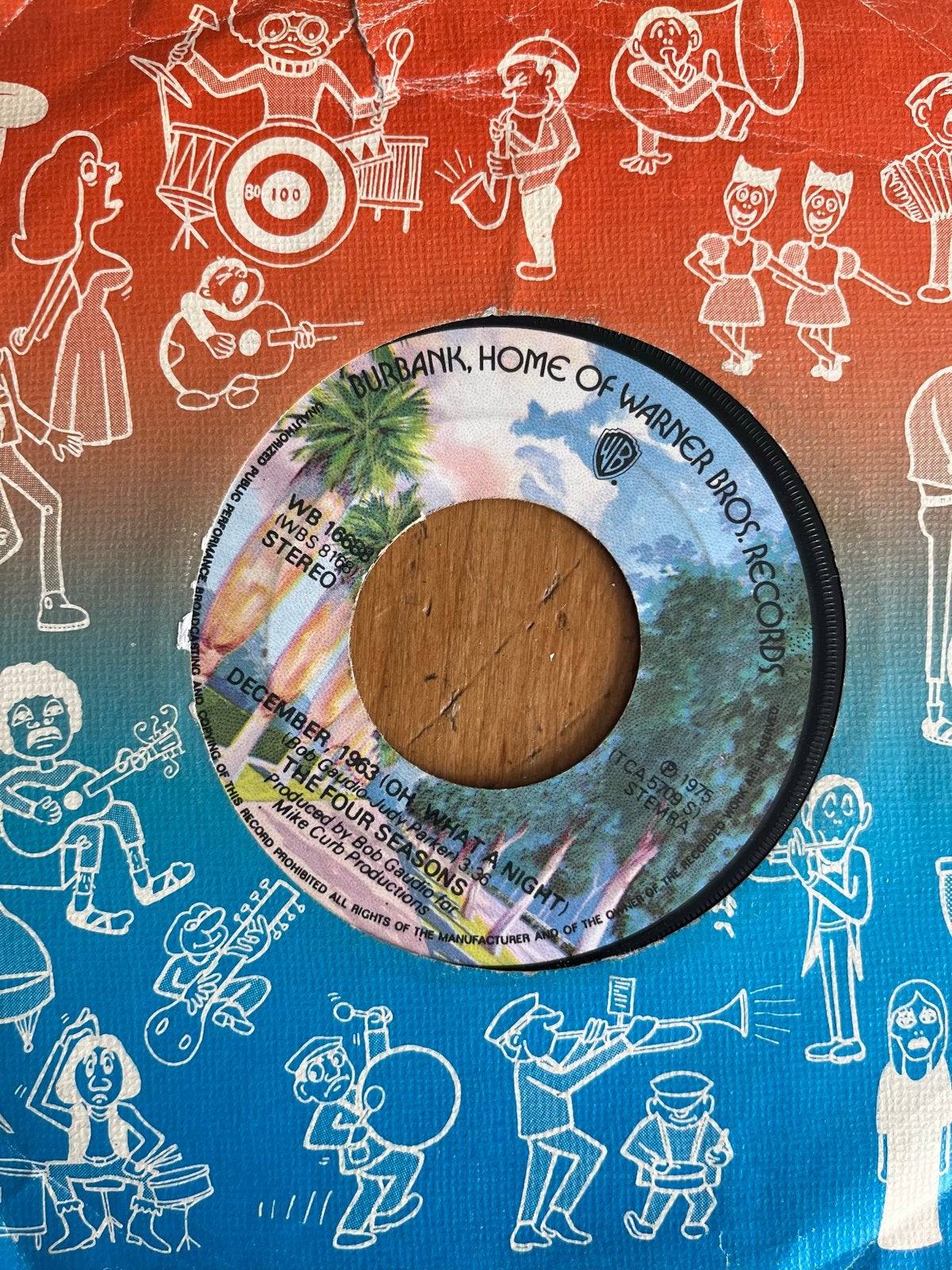 The Four Seasons - December, 1963 (Oh, What a Night) 7", Ophalen of Verzenden, 7 inch, Pop