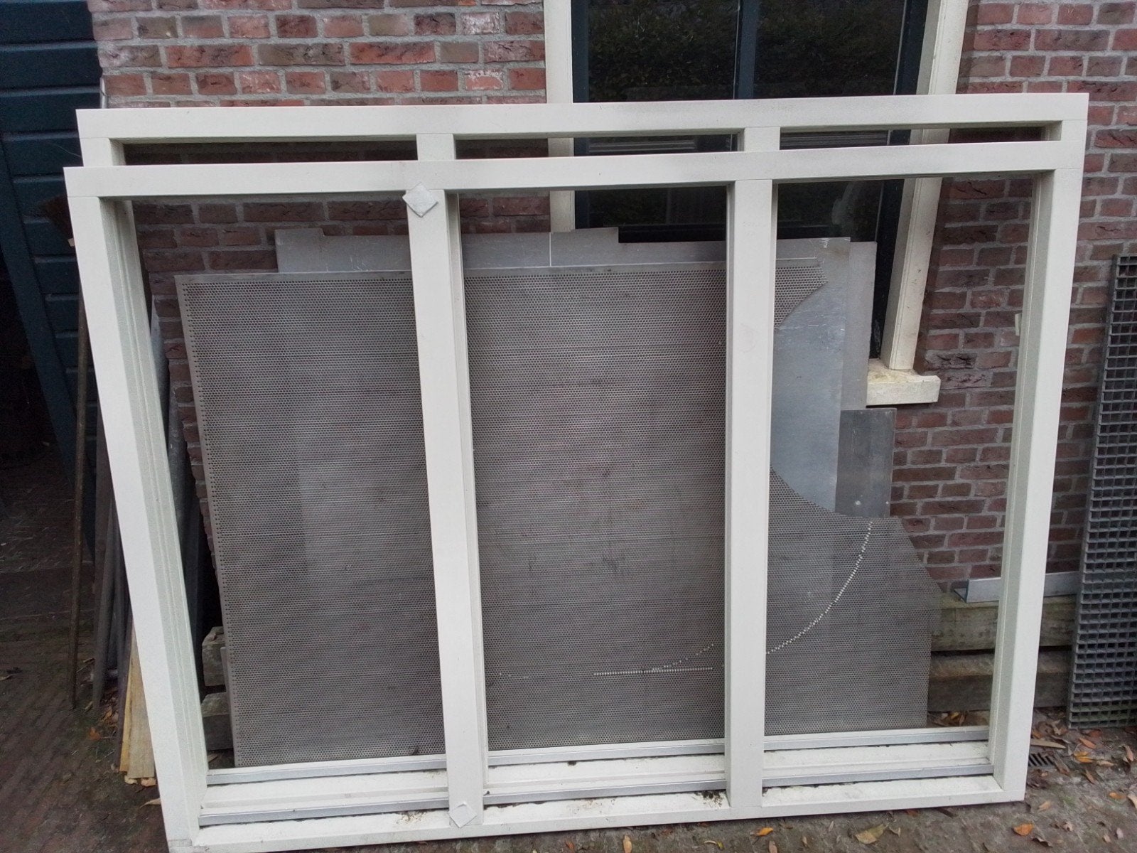 Een kozijn hardhout nieuw, Raamkozijn, Nieuw, Hout, Ophalen