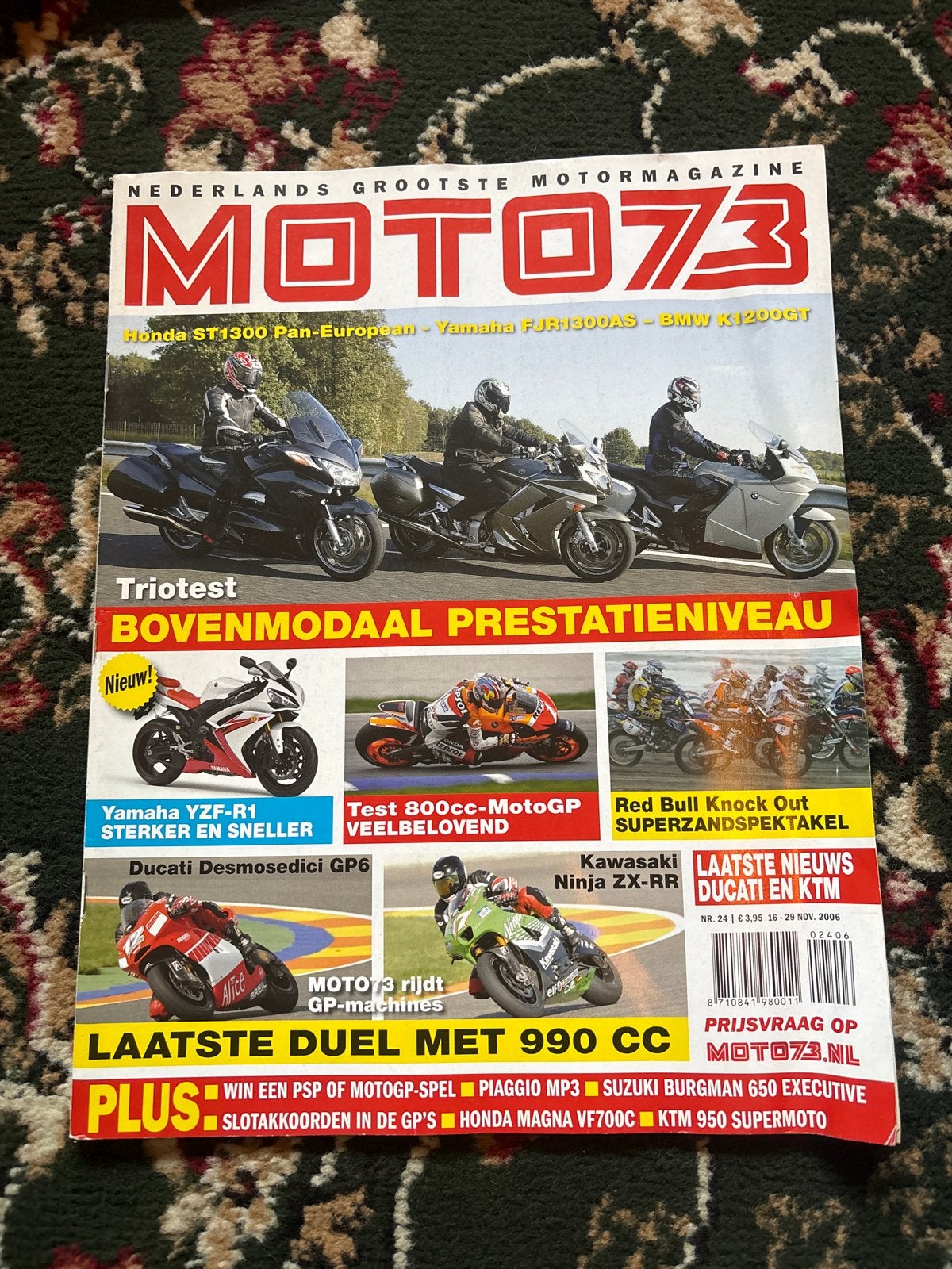 MOTO73 Motormagazine - Editie 24 - 2006, Boeken, Ophalen of Verzenden, Gelezen, Algemeen