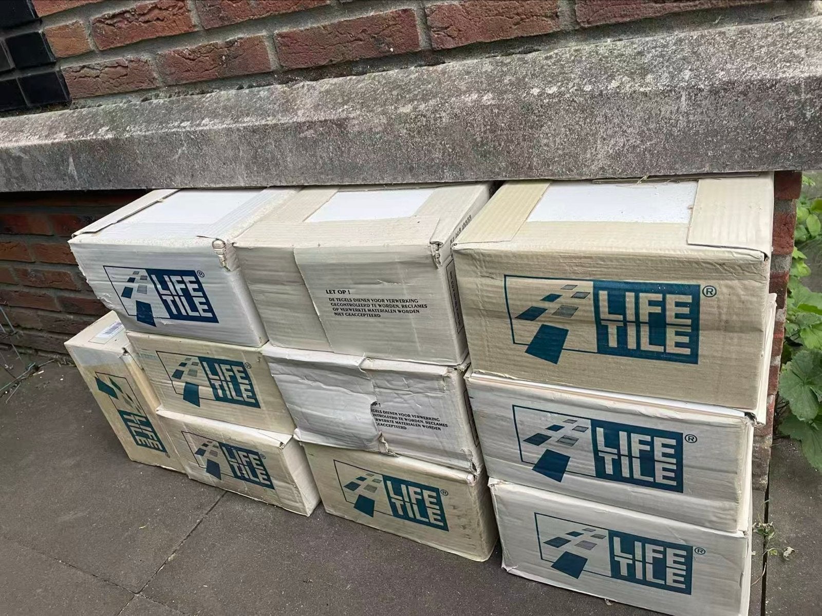 Witte glanzende wandtegels (20x25 cm) - 10m², Ophalen, Nieuw, 20 tot 40 cm, Wandtegels