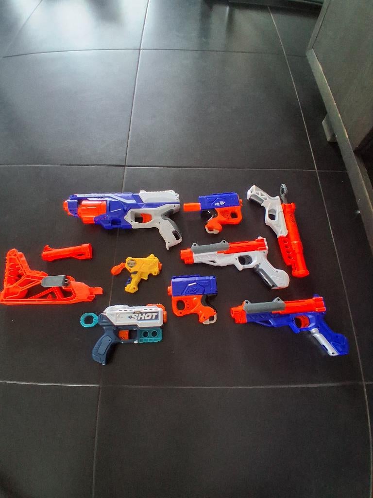 Nerf pistolen, Ophalen, Zo goed als nieuw