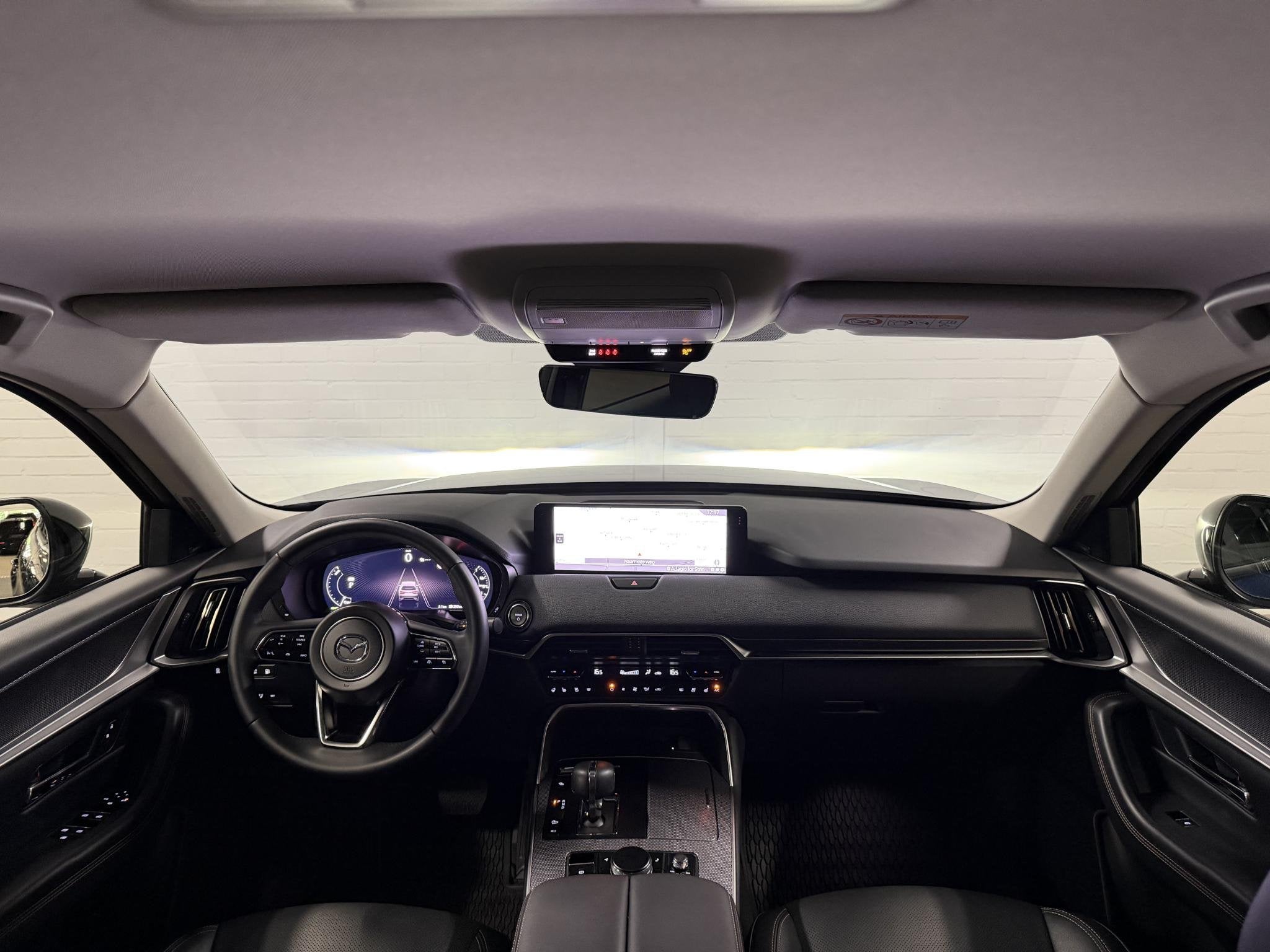 Mazda CX-60 2.5 e-SkyActiv PHEV Homura Trekhaak | Adapt. cru, Auto's, Automaat, 12 maanden, Verwarmde buitenspiegels, Gebruikt