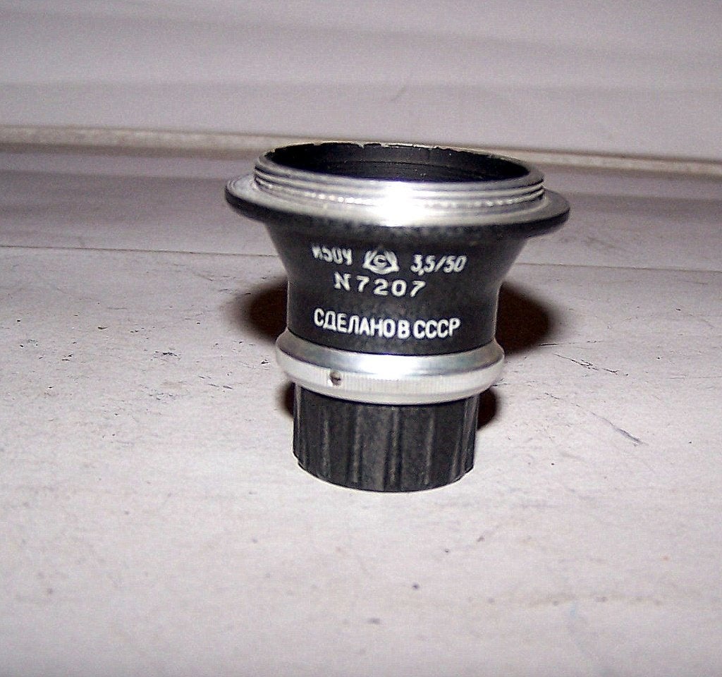 Vintage USSR Industrar 3.5/50 vergrotingslens. Zeldzaam/izgs, Audio, Tv en Foto, Fotografie | Doka Toebehoren, Ophalen of Verzenden