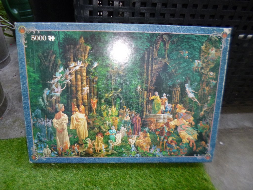 Legpuzzel 5000 stukjes, Ophalen of Verzenden, Meer dan 1500 stukjes, Zo goed als nieuw, Legpuzzel