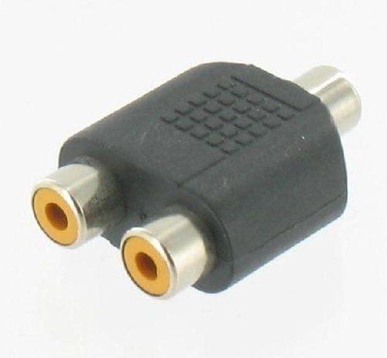 RCA Female naar 2x RCA Female (Tulp Splitter), Ophalen, Nieuw, Minder dan 2 meter, Overige kabels