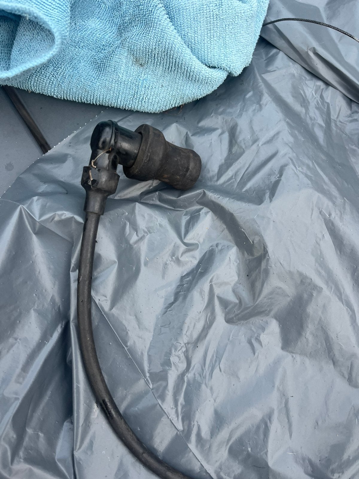 Piaggio Zip 4T 2V bougiedop met bougiekabel, Ophalen of Verzenden, Gebruikt, Overige typen, Piaggio
