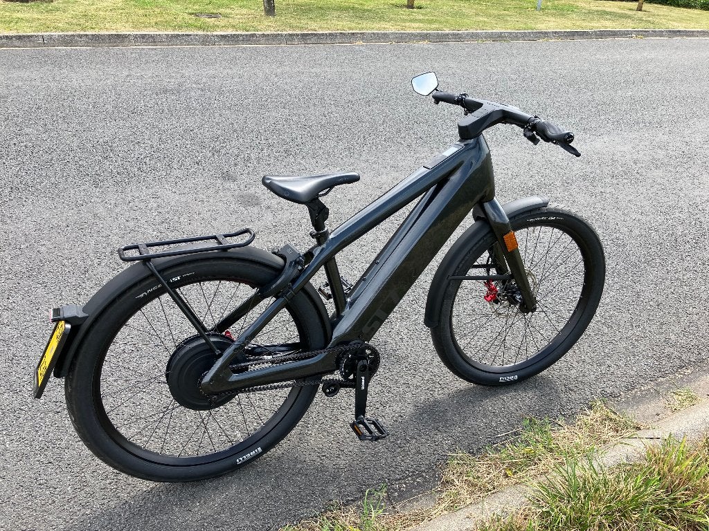 Te koop Stromer ST 7 speedpedalec, 10 tot 15 versnellingen, Zo goed als nieuw, Schijfrem, Ophalen