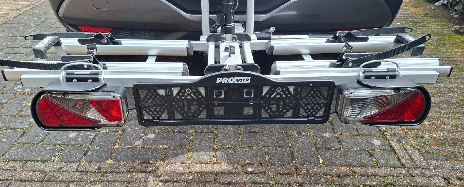 Pro user diamant fietsendrager, Ophalen, Gebruikt, Elektrische fiets, 2 fietsen