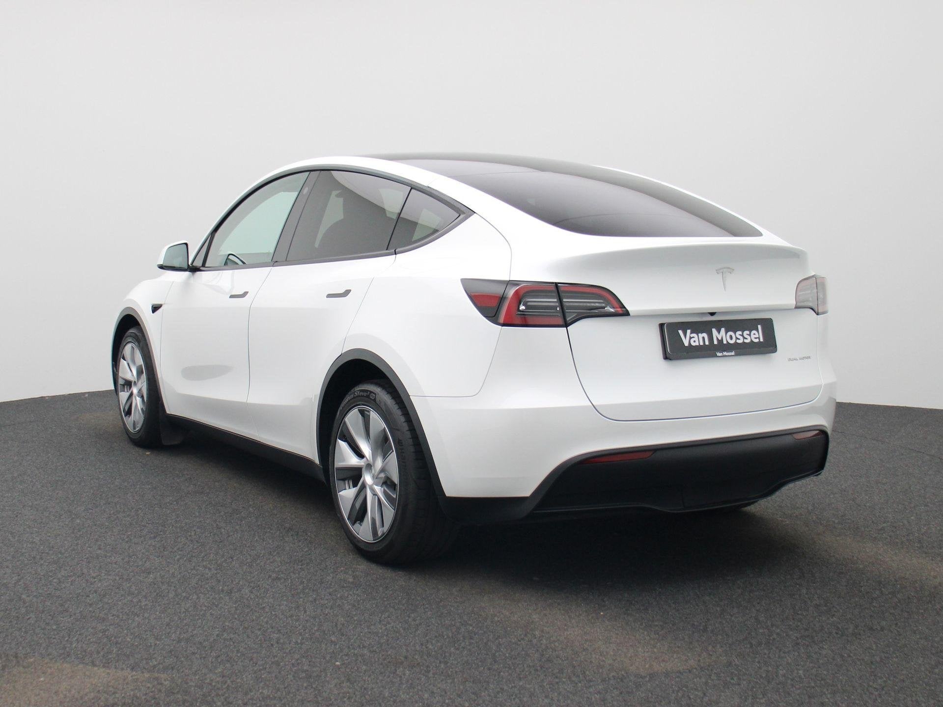 Tesla Model Y Long Range Dual Motor | ACC | 360 Camera | Sto, 12 maanden, Stof, Gebruikt, Wit