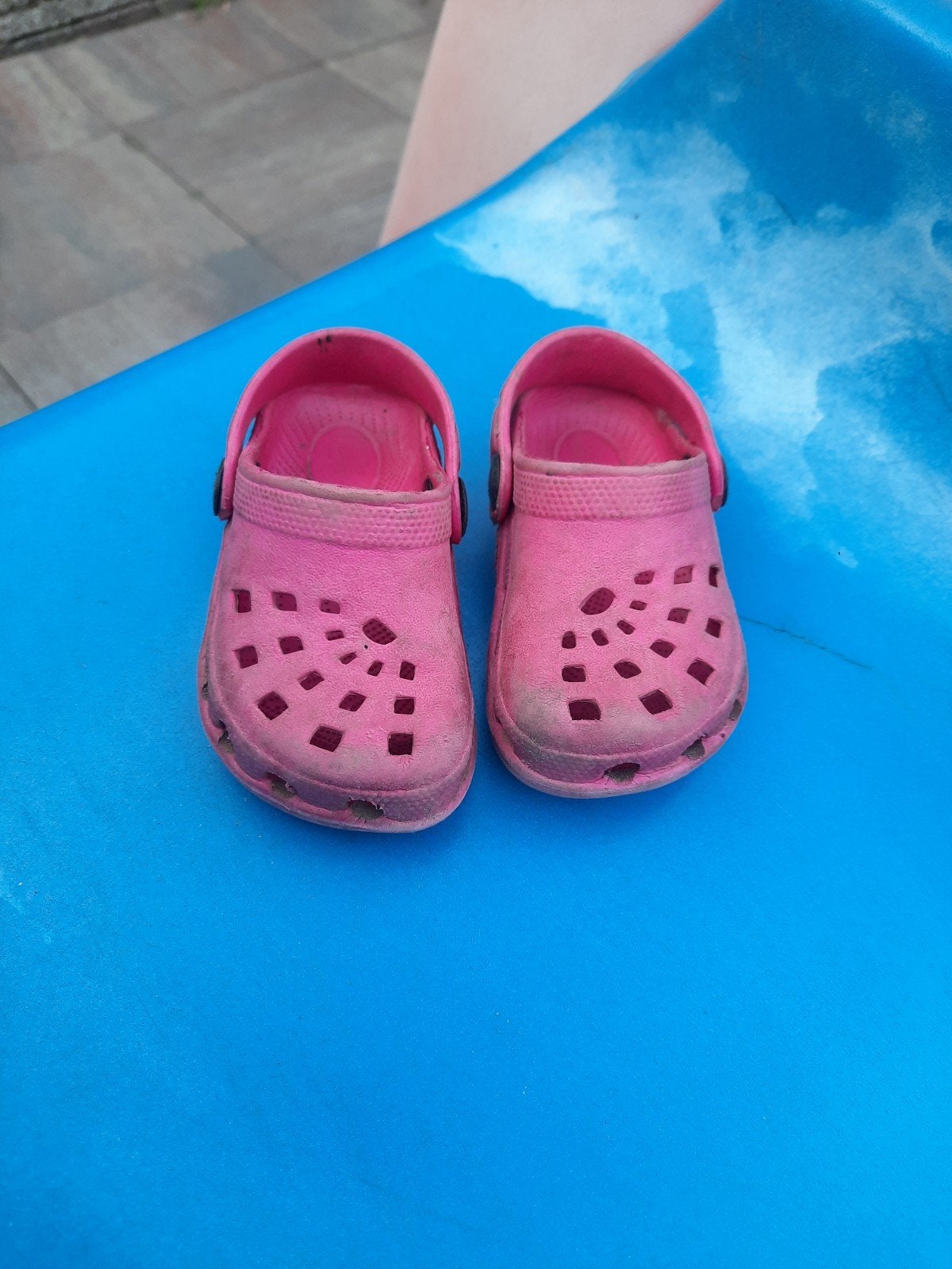 roze crocs maat 21, Crocs, Meisje, Ophalen of Verzenden, Gebruikt