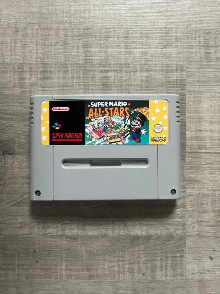 Super Mario All Stars SNES, Spelcomputers en Games, Games | Nintendo Super NES, 2 spelers, Ophalen of Verzenden, Zo goed als nieuw