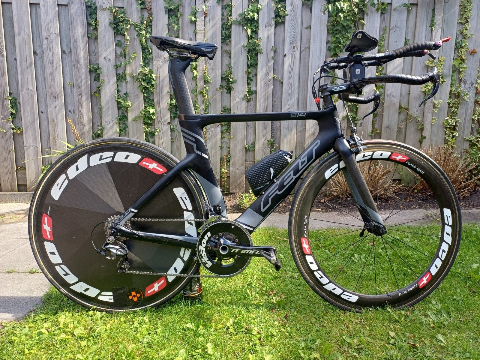 tijdritfiets Felt B14 maat 51, Fietsen en Brommers, Fietsen | Racefietsen, Overige merken, Gebruikt, Carbon, 49 tot 53 cm