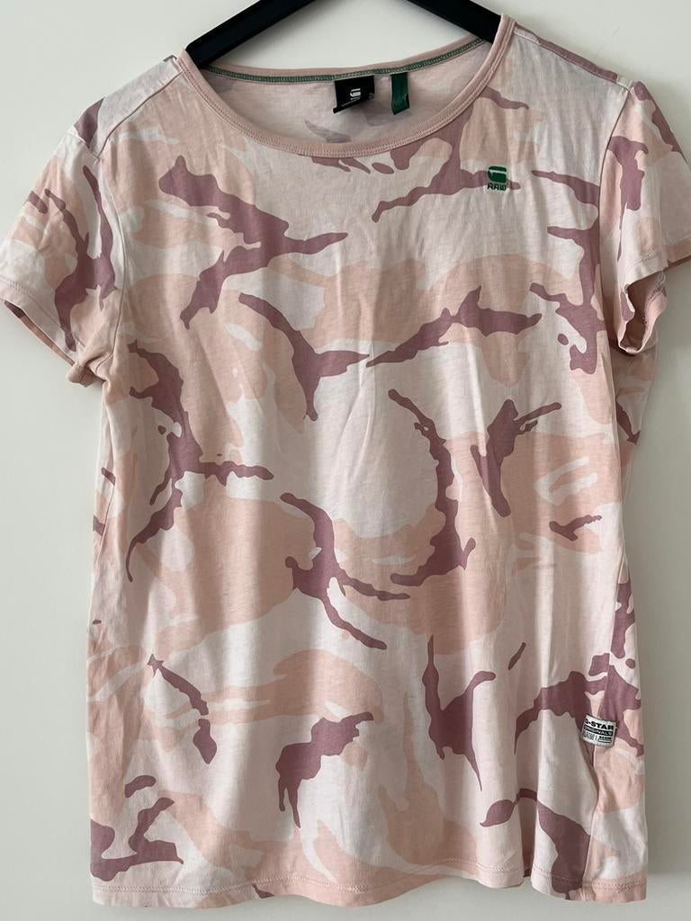G star t shirt maat M, Kleding | Dames, Ophalen of Verzenden, Zo goed als nieuw, Korte mouw