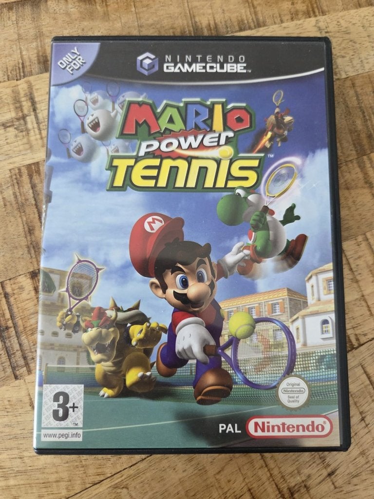 Nintendo Gamecube Mario Power Tennis, Spelcomputers en Games, Games | Nintendo GameCube, Ophalen of Verzenden, Zo goed als nieuw