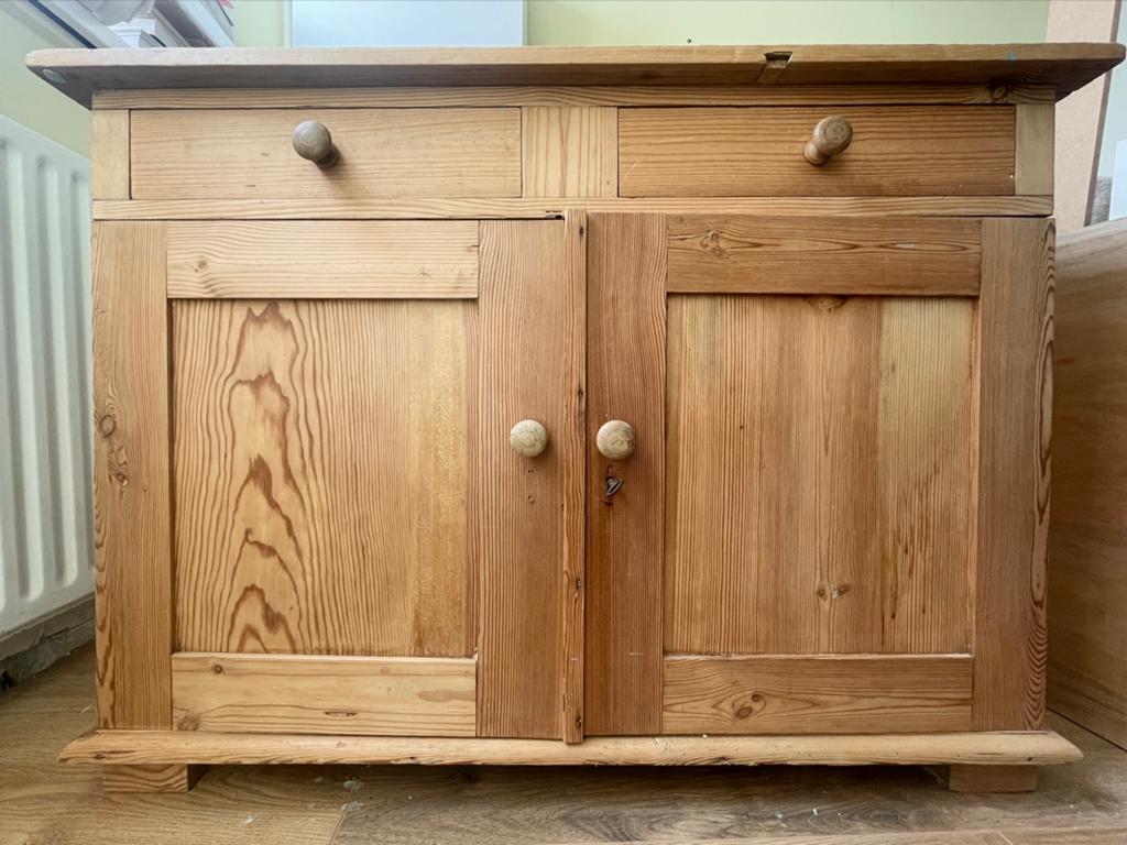 Houten Dressoir - 105x57x75cm, Huis en Inrichting, Ophalen, Gebruikt, 100 tot 150 cm, Met lade(s)