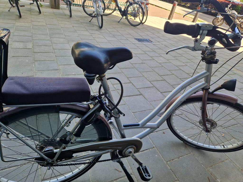 Damesfiets, Ophalen, Gebruikt
