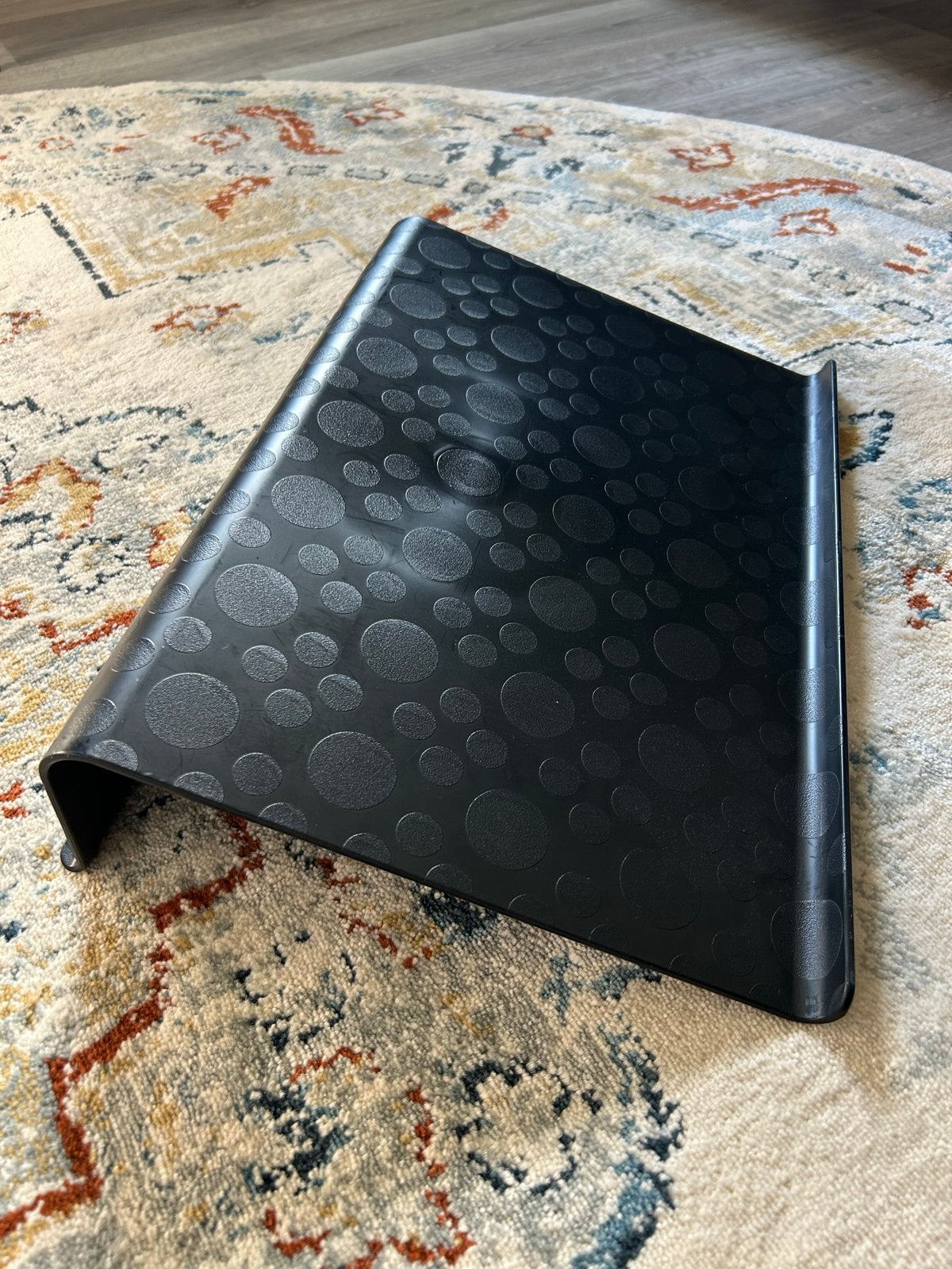 Laptophouder laptopstandaard zwart, Ophalen, Gebruikt