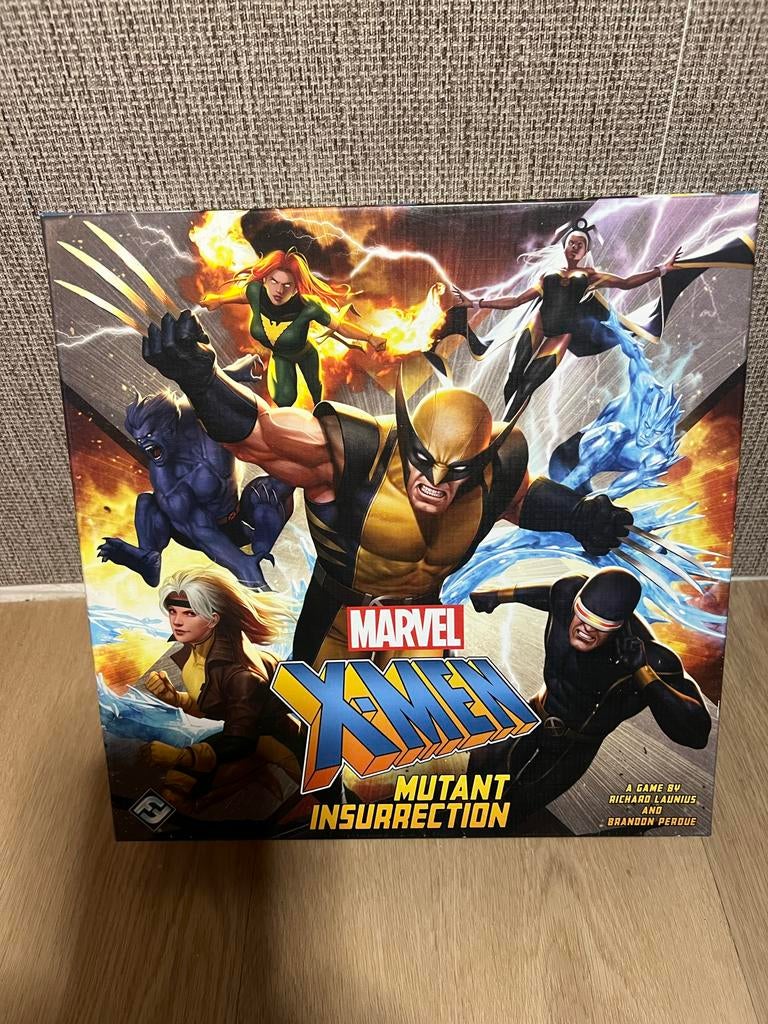 Marvel X-Men Mutant Insurrection Bordspel, Een of twee spelers, Ophalen of Verzenden, Zo goed als nieuw