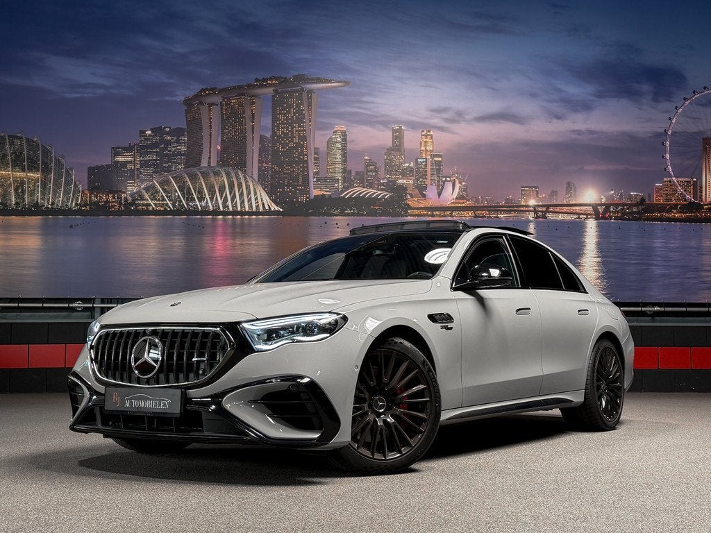 Mercedes-Benz E-Klasse AMG E53 4MATIC+ Edition 612PK 4W-Stur, Auto's, Automaat, Gebruikt, Automatische klimaatregeling, Bedrijf