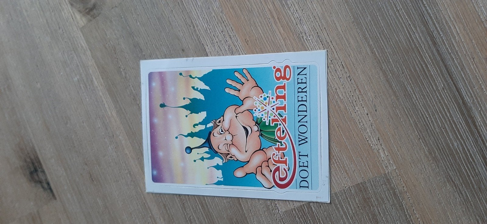 Efteling sticker - Doet Wonderen, Ophalen of Verzenden, Gebruikt, Overige typen