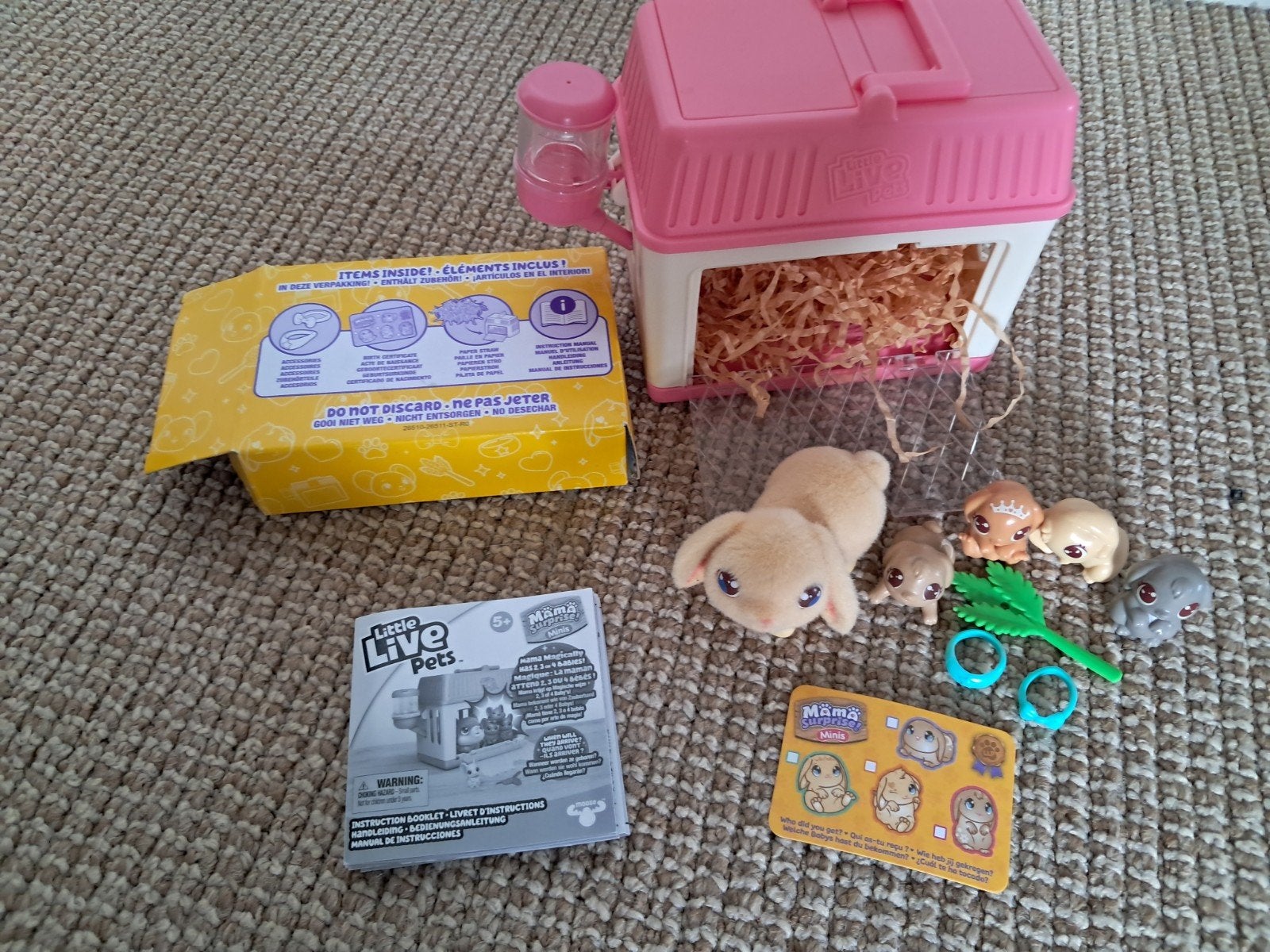 mama surprise minis - konijnen, Kinderen en Baby's, Ophalen, Zo goed als nieuw, Overige typen