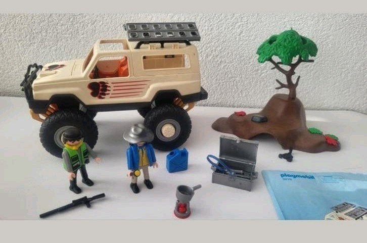 Playmobil 3219 Off Road Pick-Up jeep auto (Zonder Doos), Kinderen en Baby's, Ophalen of Verzenden